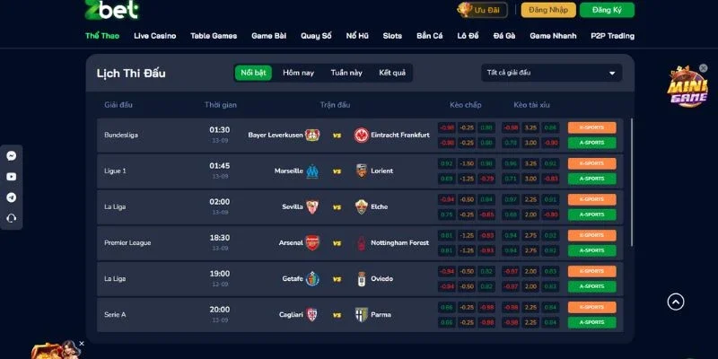 Kết quả cập nhật nhanh chóng