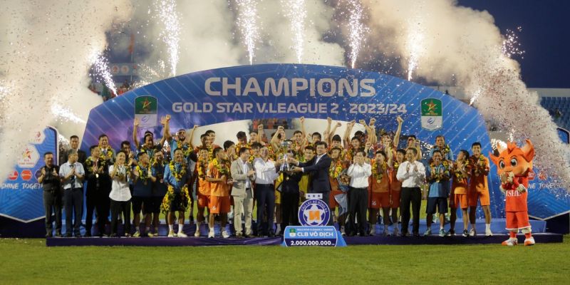 V - League 2 là môi trường lý tưởng giúp rèn luyện tài năng trẻ